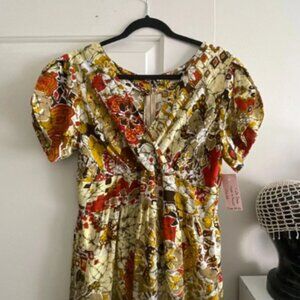 70s Ti'a Hawaii Earthy Maxi Dress